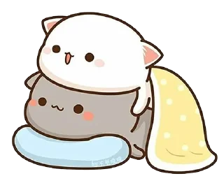 🛏 emoji Peach and Goma by Vasim Telegram sticker 22 of 120