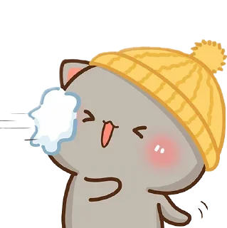 ❄️ emoji Peach and Goma by Vasim Telegram sticker 8 of 120
