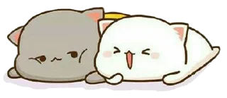 🤨 emoji Peach and Goma by Vasim Telegram sticker 12 of 120