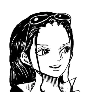 💋 emoji •°•~✋🏻Nico Robin~•°• Telegram sticker 12 of 47