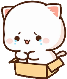 😢 emoji all @mochipeachcats stickers №20 Telegram sticker 22 of 42