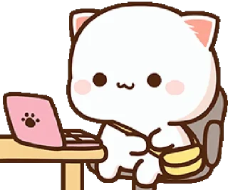 🕐 emoji all @mochipeachcats stickers №20 Telegram sticker 15 of 42