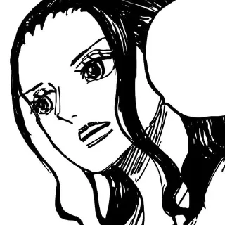 💋 emoji •°•~✋🏻Nico Robin~•°• Telegram sticker 17 of 47