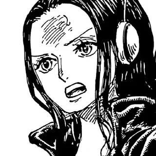 💋 emoji •°•~✋🏻Nico Robin~•°• Telegram sticker 19 of 47