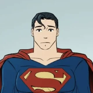 🙁 emoji Superman Telegram sticker 5 of 18
