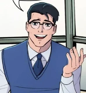 ☺️ emoji Superman Telegram sticker 9 of 18