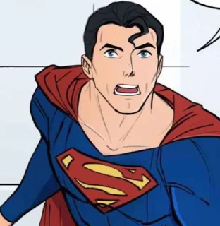 Sticker from Superman