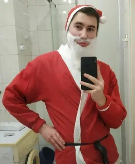 🎅 emoji гений Telegram sticker 11 of 37