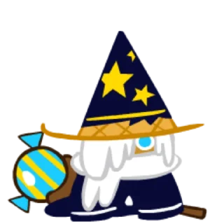 Sticker from Wizard Cookie!