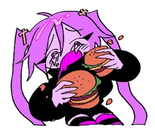 ⭐ emoji ୨୧  ˚ ₊  девочка  ⊹ . ໒꒱ @cute_stickers_emoji Telegram sticker 9 of 40