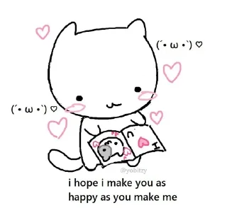 Sticker from with love