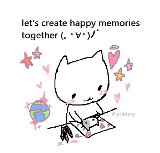 Sticker from with love