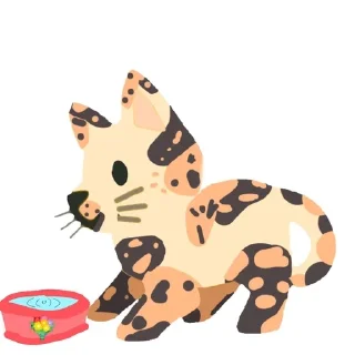 🚰 emoji The colors cat Telegram sticker 8 of 9