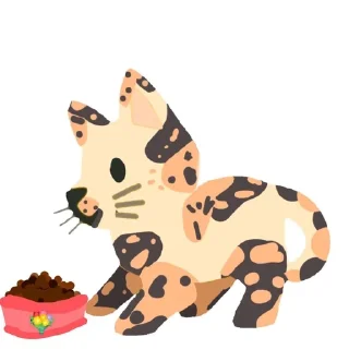 🧆 emoji The colors cat Telegram sticker 7 of 9