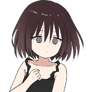 😳 emoji Мрачная девушка @Nyasticks Telegram sticker 19 of 41