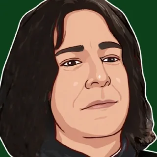😏 emoji mr.Prince @stickers_HarryPotter Telegram sticker 21 of 22