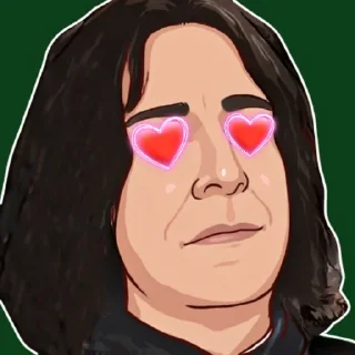 😍 emoji mr.Prince @stickers_HarryPotter Telegram sticker 10 of 22