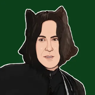 😺 emoji mr.Prince @stickers_HarryPotter Telegram sticker 14 of 22