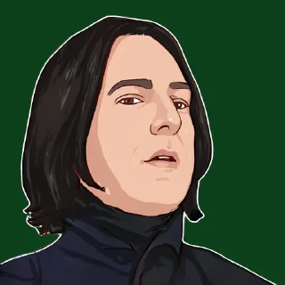 😐 emoji mr.Prince @stickers_HarryPotter Telegram sticker 12 of 22