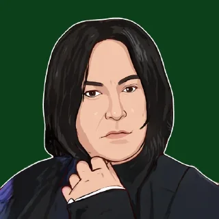 🤨 emoji mr.Prince @stickers_HarryPotter Telegram sticker 5 of 22