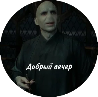 👋 emoji Мем Волди @stickers_HarryPotter Telegram sticker 20 of 40