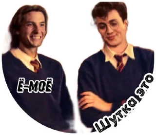 😂 emoji Мародёры @stickers_HarryPotter Telegram sticker 10 of 30