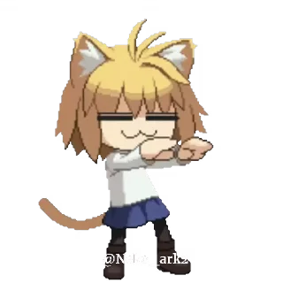 ☺ emoji Neko ark by @Neko_ark2 :: @gptVPNrbot Telegram sticker 13 of 61