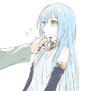 💧 emoji Римуру Темпест. Telegram sticker 16 of 120