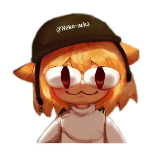 🫡 emoji Neko ark by @Neko_ark2 :: @gptVPNrbot Telegram sticker 5 of 61