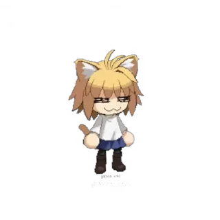 🤷‍♀ emoji Neko ark by @Neko_ark2 :: @gptVPNrbot Telegram sticker 18 of 61