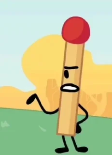 Sticker from BFDI
