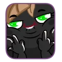 😏 emoji My animation Telegram sticker 24 of 75