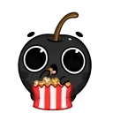 🍿 emoji My animation Telegram sticker 22 of 75