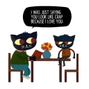 💕 emoji Nights In The Woods Telegram sticker 16 of 24