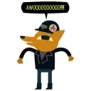 😮 emoji Nights In The Woods Telegram sticker 15 of 24