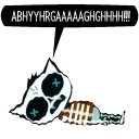 💀 emoji Nights In The Woods Telegram sticker 8 of 24