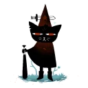 🎃 emoji Nights In The Woods Telegram sticker 6 of 24