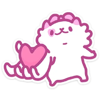 🫶 emoji Кошечка Смешнявка @Nyasticks Telegram sticker 7 of 49