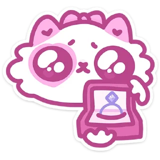 🥹 emoji Кошечка Смешнявка @Nyasticks Telegram sticker 5 of 49