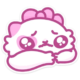 🥹 emoji Кошечка Смешнявка @Nyasticks Telegram sticker 22 of 49