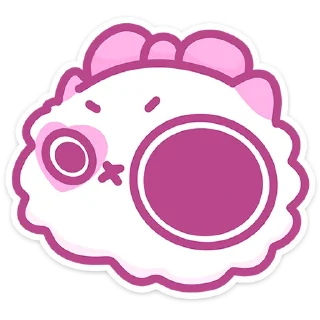 👁 emoji Кошечка Смешнявка @Nyasticks Telegram sticker 18 of 49