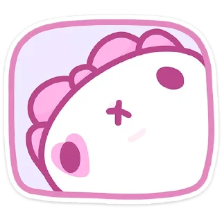😶 emoji Кошечка Смешнявка @Nyasticks Telegram sticker 2 of 49