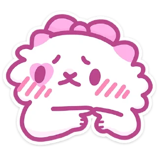 😳 emoji Кошечка Смешнявка @Nyasticks Telegram sticker 12 of 49