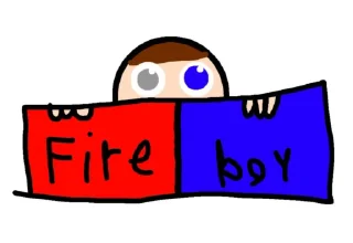 🇺🇦 emoji 🔥 Fire boy 🔥 Telegram sticker 15 of 15