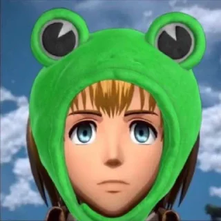 🐸 emoji Attack on titan Telegram sticker 9 of 34
