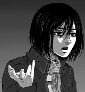 🤔 emoji Attack on titan Telegram sticker 18 of 34