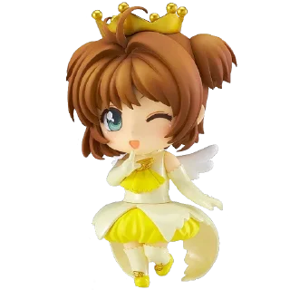 🤫 emoji 🌸Nendo Cardcaptor Sakura @CardcaptorSakuraDaily Telegram sticker 14 of 85