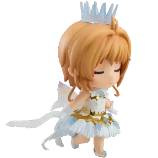 😌 emoji 🌸Nendo Cardcaptor Sakura @CardcaptorSakuraDaily Telegram sticker 24 of 85
