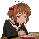✍ emoji Cardcaptor Sakura Telegram sticker 2 of 13