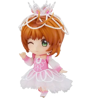 😉 emoji 🌸Nendo Cardcaptor Sakura @CardcaptorSakuraDaily Telegram sticker 20 of 85